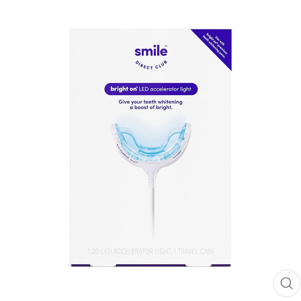 SMILEDIRECTCLUB TEETH
WHITENING LED
ACCELERATOR LIGHT - WHITEN TEETH FASTER -